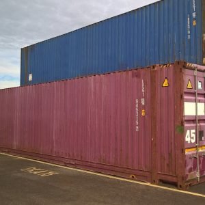 45ft High Cube Blue Shipping Container