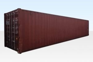 40Ft X 8Ft Used Cargo-Worthy Dry Van Container
