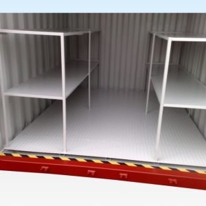 10Ft X 8Ft Flat Floor Bunded Store