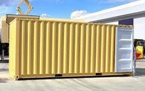 30ft x 8ft Full Side Access Shipping Container (One Trip) – Yellow - Image 2