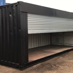20ft Shipping Container Full-Length Roll-Up Door
