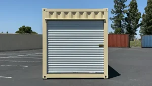 30ft Storage Container with Roll-Up Door
