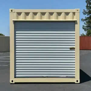 30ft Storage Container with Roll-Up Door
