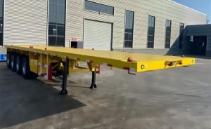4 Axle Semi Flatbed Trailer