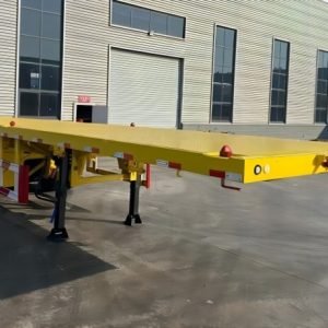 4 Axle Semi Flatbed Trailer
