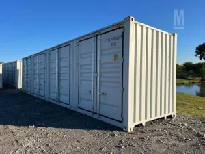 40ft Shipping Container with Four Side Doors One Trip