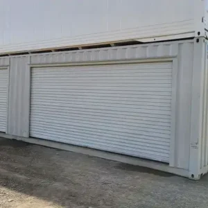 40ft Shipping Container Two Side Roll-Up Doors