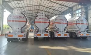 42000 Liter Tri Axle Oil Tanker Trailer