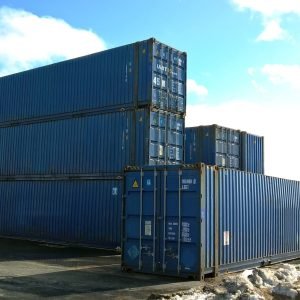 45ft High Cube Blue Shipping Container