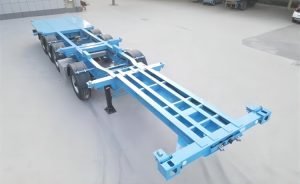 45ft 4 Axle Skeletal Container Trailer