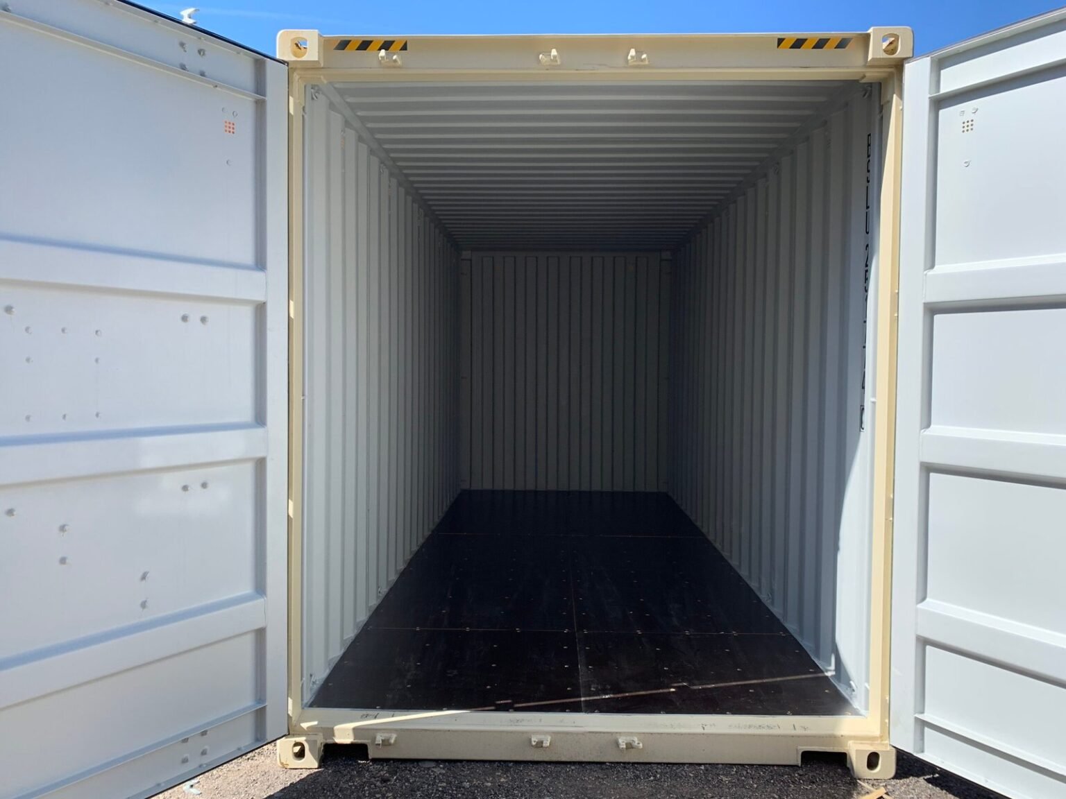 New 20ft x 8ft Beige High Cube Shipping/Storage Container - Image 2