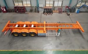 45ft 3-Axle Skeletal Container Trailer