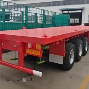 3 Axle Trailer With Mechenical Suspension